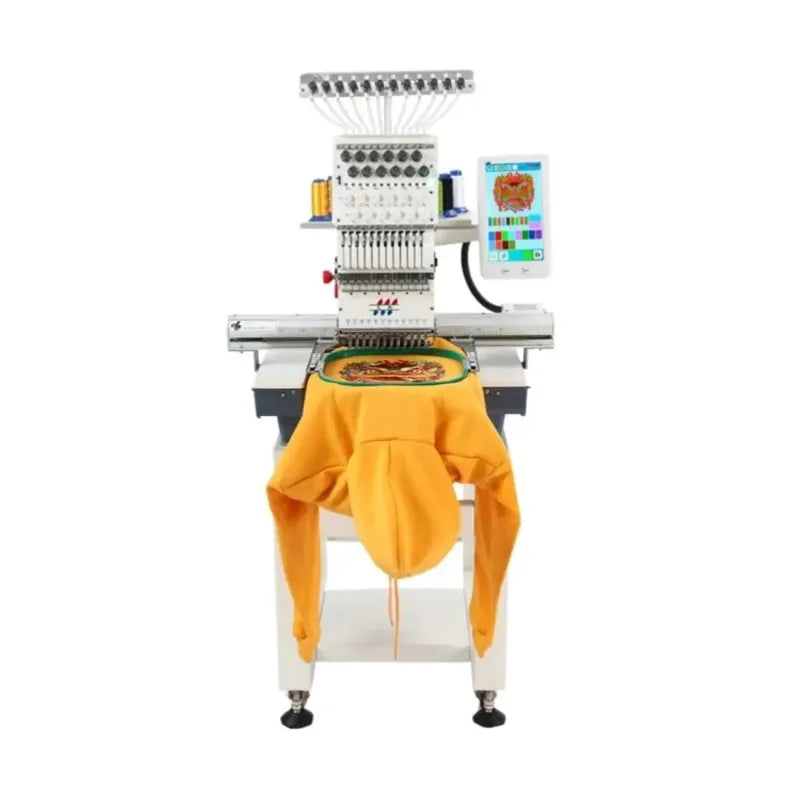 【Più venduto】Macchina da ricamo computerizzata automatica a testa singola/multipla, piccola macchina da ricamo personalizzata