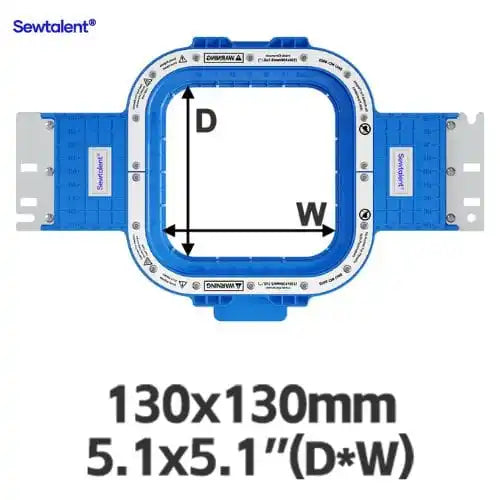 Telaio da ricamo per macchine da ricamo BAI Mirror Vision 1501 V22 KESI ecc. con telaio magnetico Mighty Hoop Telaio da ricamo
