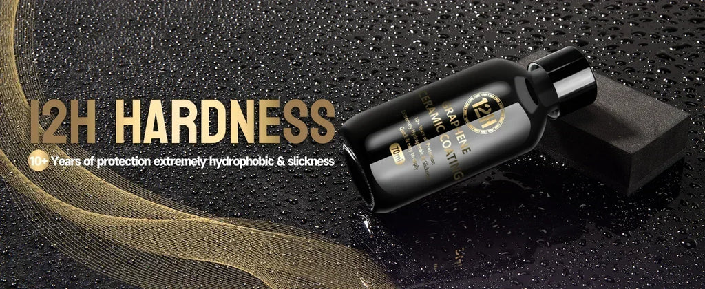 Graphene Ceramic Coating 20H/12H with Self Healing and UV Track Technology Car Detailing Professionals 10+ Years of Protection
