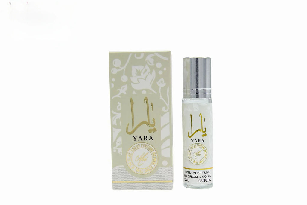 10 ml YARA Roll-On Geur, Unisex Langhoudende Lichte Geur, Midden-Oosterse Stijl Eau de Parfum Olie
