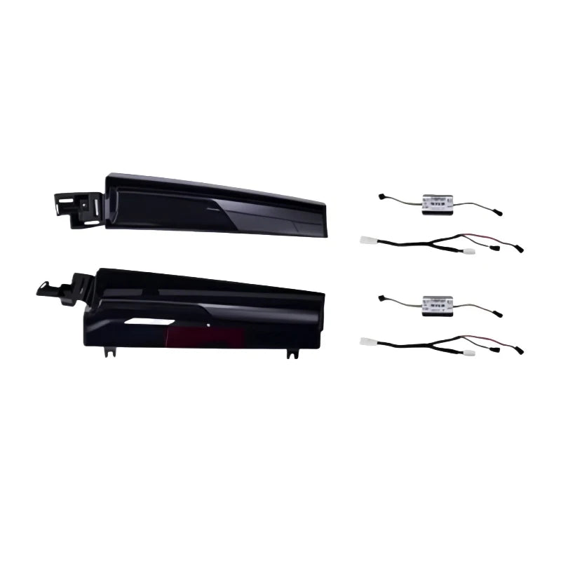 Car Smoked D-pillar Lights Fit for BYD Leopard 7 Titanium 7 Modified Car Tailgate LED Turn Signal Warning Lights Upgrade Parts