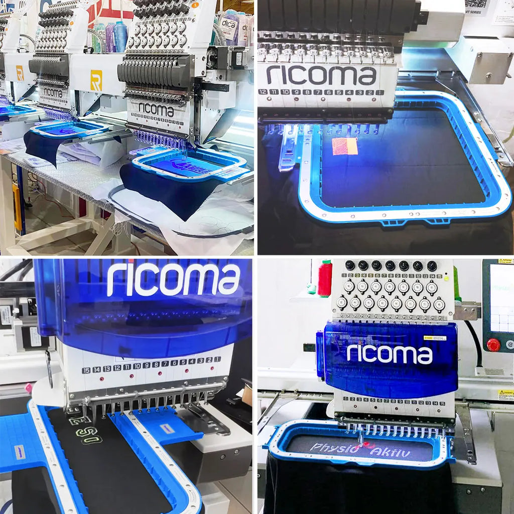 Telai magnetici per Ricoma TC1501 EM1010 MT-1501 ecc. Macchina da ricamo Telaio magnetico Ricoma Mighty Hoop per macchina da ricamo