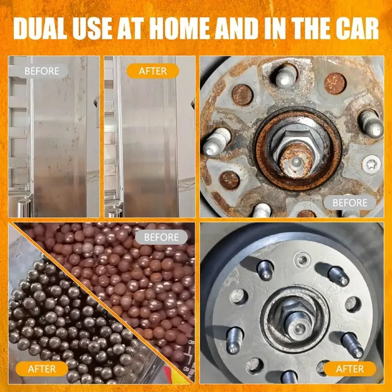 Multi-Functional Automotive Metal Rust Remover, Rust Prevention And Protection Agent For Iron Metal Surface Refurbishment