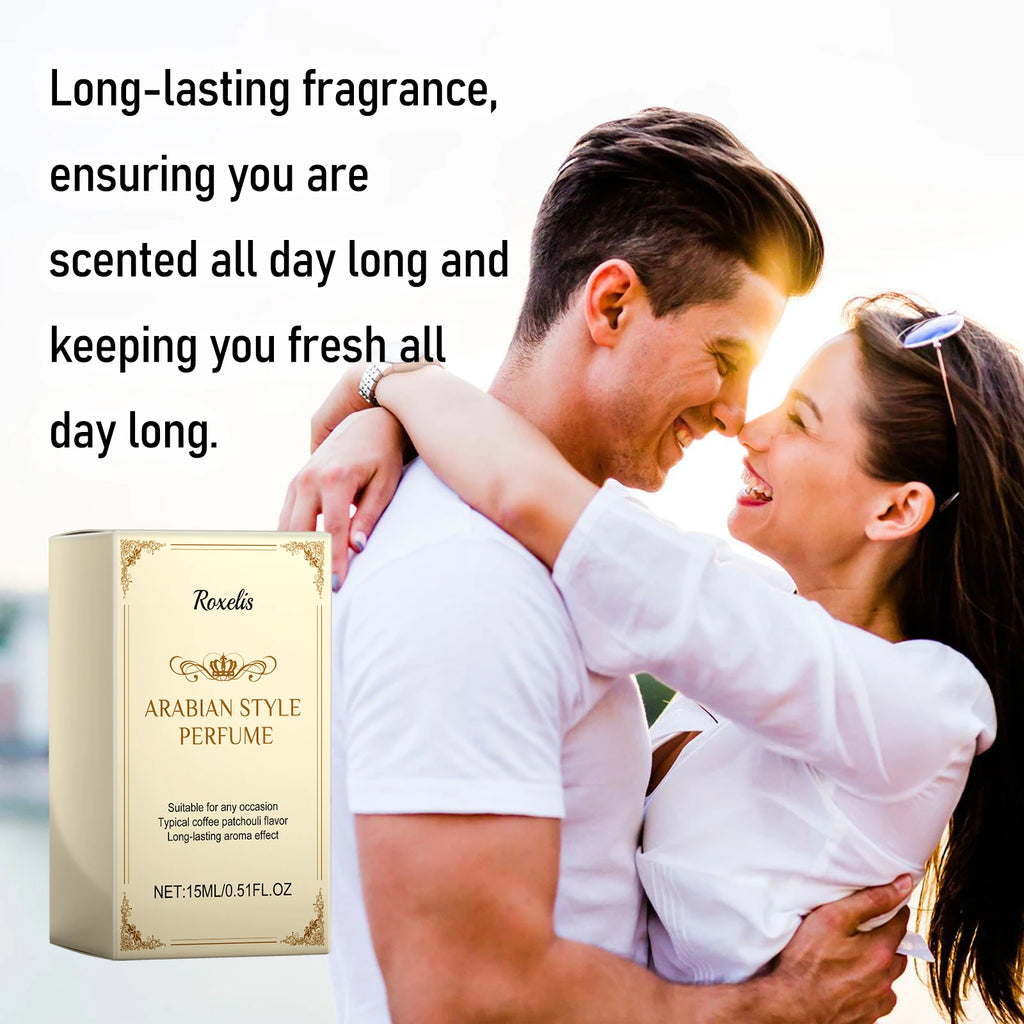 Roxelis15ml Caffè Patchouli Fragranza, Profumo Naturale Fresco ed Elegante Lunga Durata Atmosfera di Fascino
