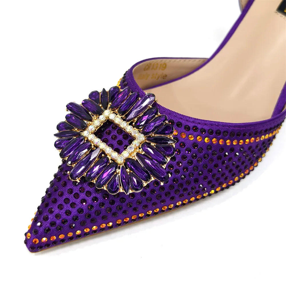 Sandali da donna nigeriani di alta qualità, stile italiano, sandali da donna africani, scarpe di lusso firmate, scarpe da donna 2025