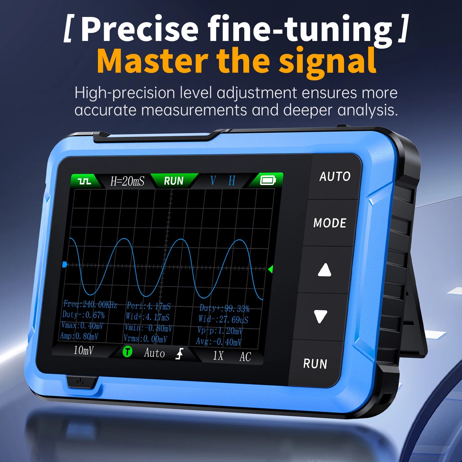 FNIRSI Nuovo DSO510 DSO152 DSO153 Mini Oscilloscopio Digitale Portatile 2 IN 1 48MS/s Larghezza di Banda 10MHz Strumento di Riparazione Elettronica