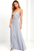 Sexy Vrouwen Multiway Wrap Convertible Boho Maxi Club Rode Bandage Lange Jurk Feest Bruidsmeisje Infinity Robe Longue Femme