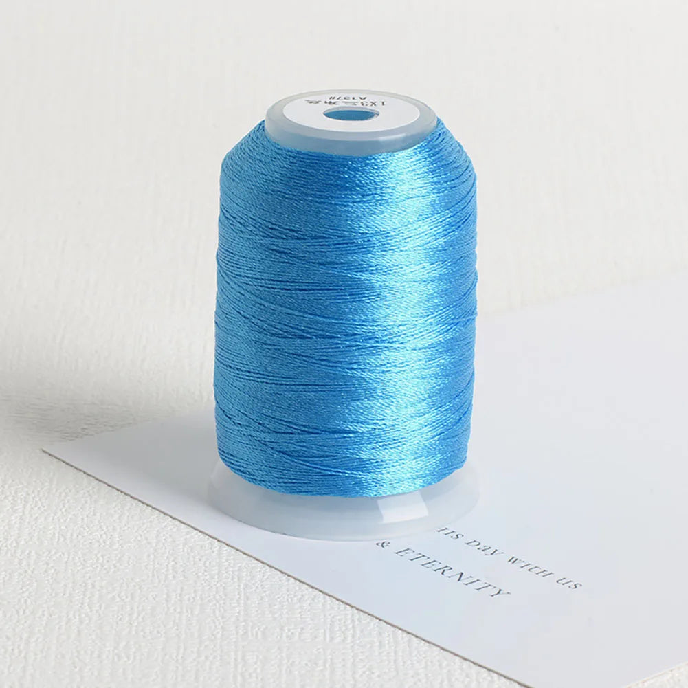 350m/rotolo Filo da ricamo per cucito fai da te, strumenti per cucito a punto croce, braccialetto di pizzo, corda intrecciata, nodi di pizzo, decorazione di gioielli