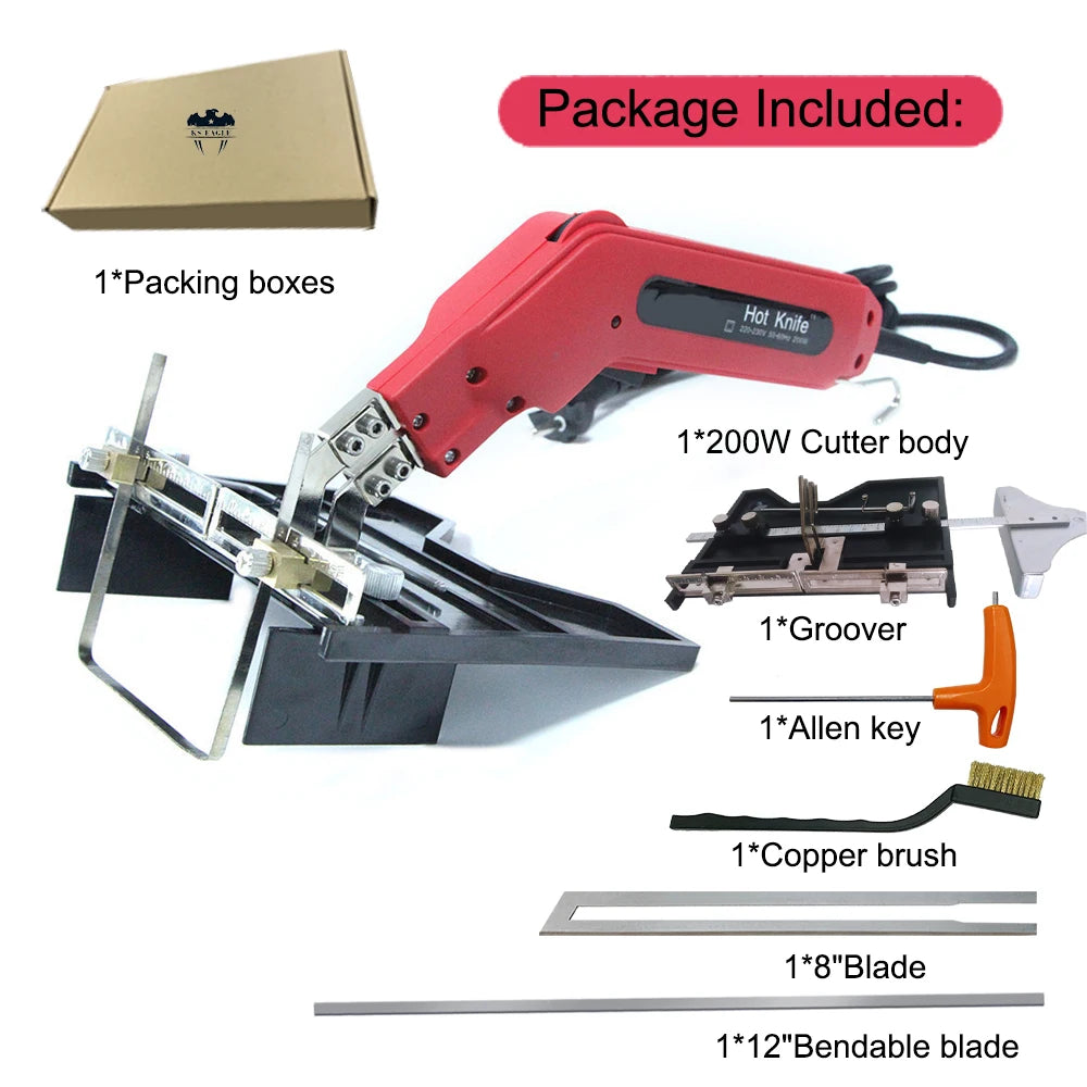 Foam Cutter Heteluchtmes 110/230V Elektrische Schuimsnijder Polystyreen Snijmachine Piepschuimsnijder DIY Snijgereedschap KS EAGLE Foamsnijder