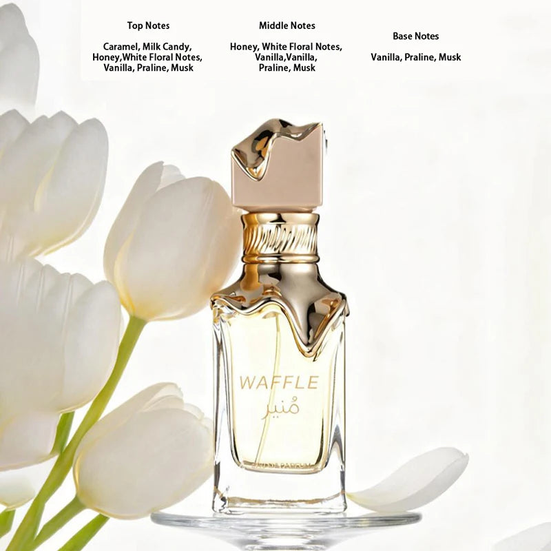 Profumo Arabo da Donna Dolce Vaniglia Sensuale Acqua di Colonia Spray Corpo Profumo Persistente Feromone Arabo Eau De Parfum Regalo