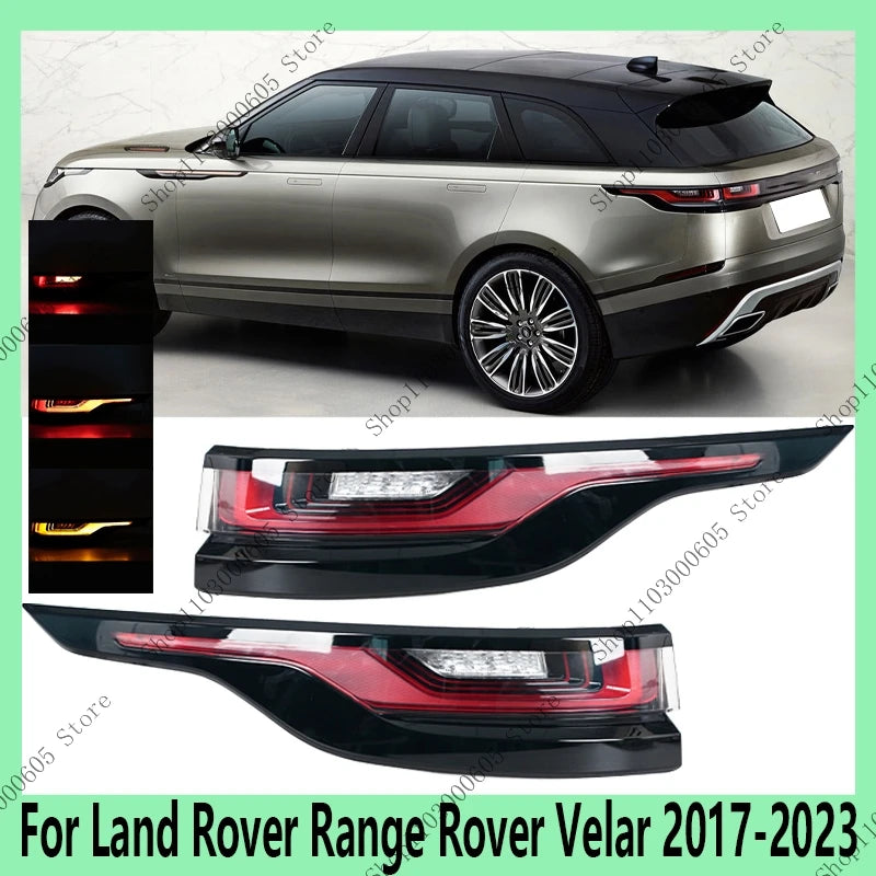 For Land Rover Range Rover Velar 2017-2023 Auto Parts LED Tail Light Assembly Turn Signal Brake Light Rear Bumper Light LR111106