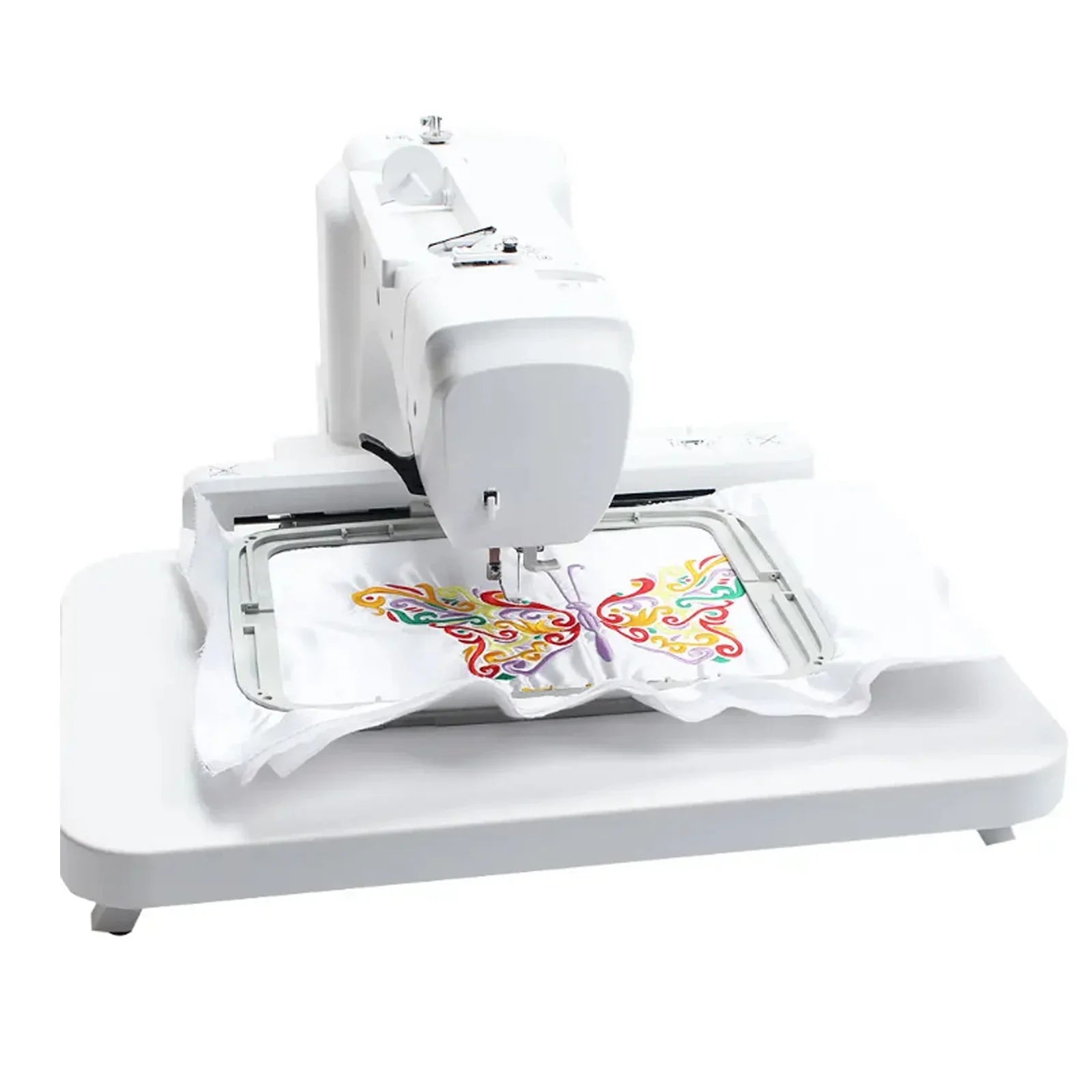 Macchina da ricamo SIHAO, multifunzione, automatica, computerizzata, per uso domestico, LOGO MRS800, con schermo LCD touchscreen, telai da ricamo