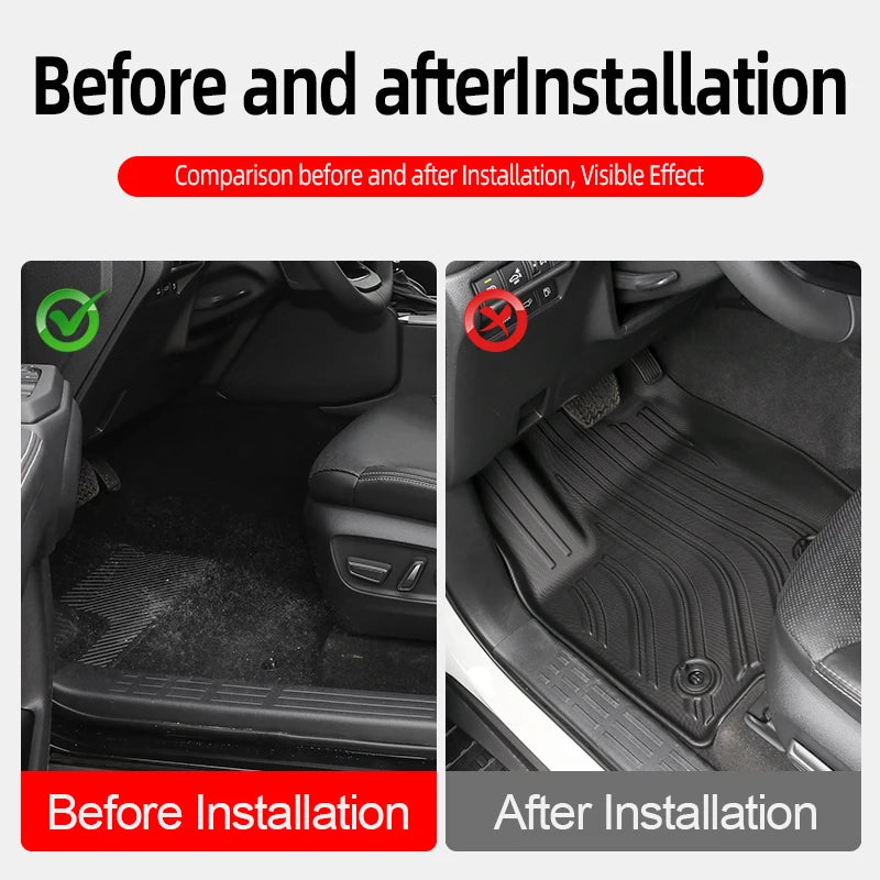 For 2024-2026 Toyota Land Cruiser Lc250, Lexus Gx550 Special Car Foot Mat Tail Box Mat Internal Upgraded Accessories