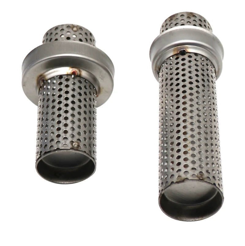 ZSDTRP 50.8mm 60mm Motorbike Universal Front Catalyst DB Killer for Motorcycle Exhaust Muffler