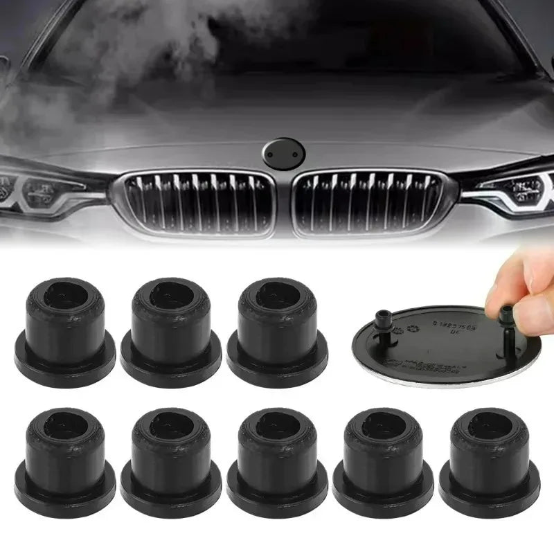 2/20pcs Car Front Hood Logo Trunk Emblem Grommet 51141807495 for BMW 3/5/6/7 Series E21 E81 E87 E88 F20 E36 E46 E90 E91 E92