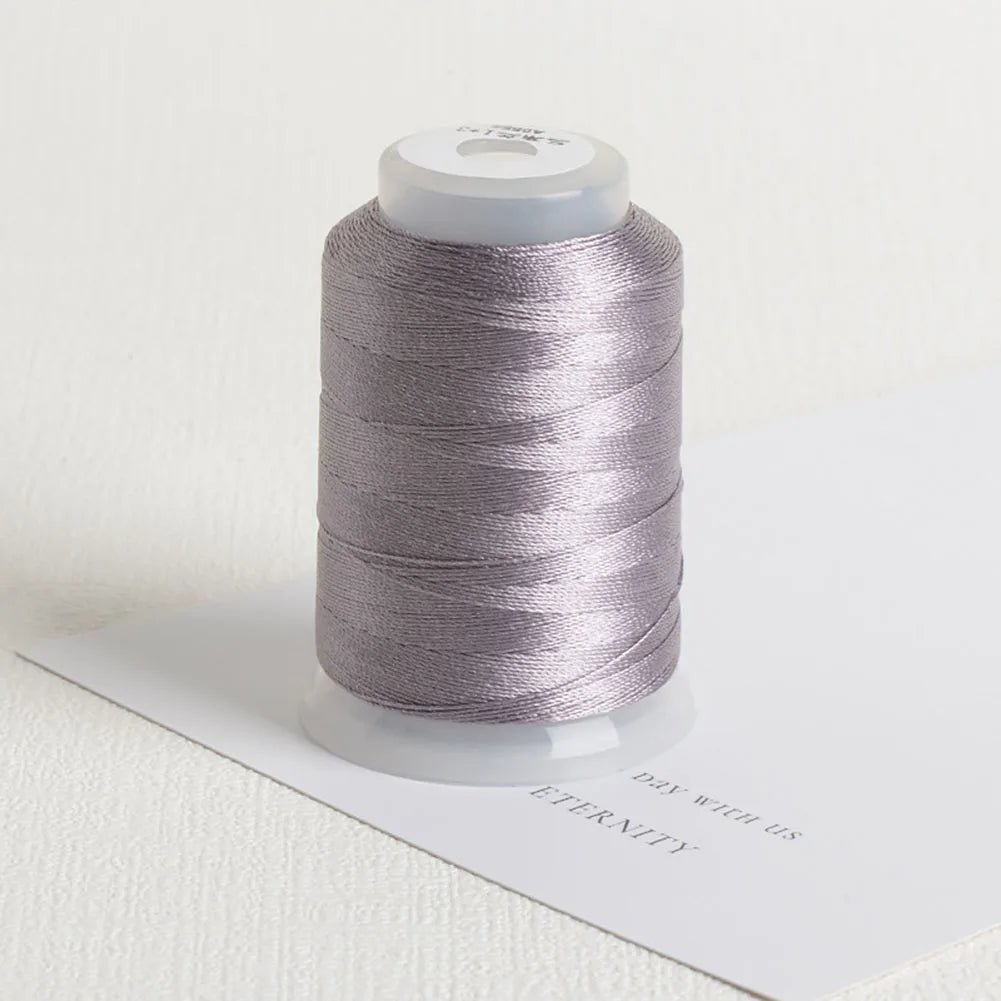 350m/rotolo Filo da ricamo per cucito fai da te, strumenti per cucito a punto croce, braccialetto di pizzo, corda intrecciata, nodi di pizzo, decorazione di gioielli