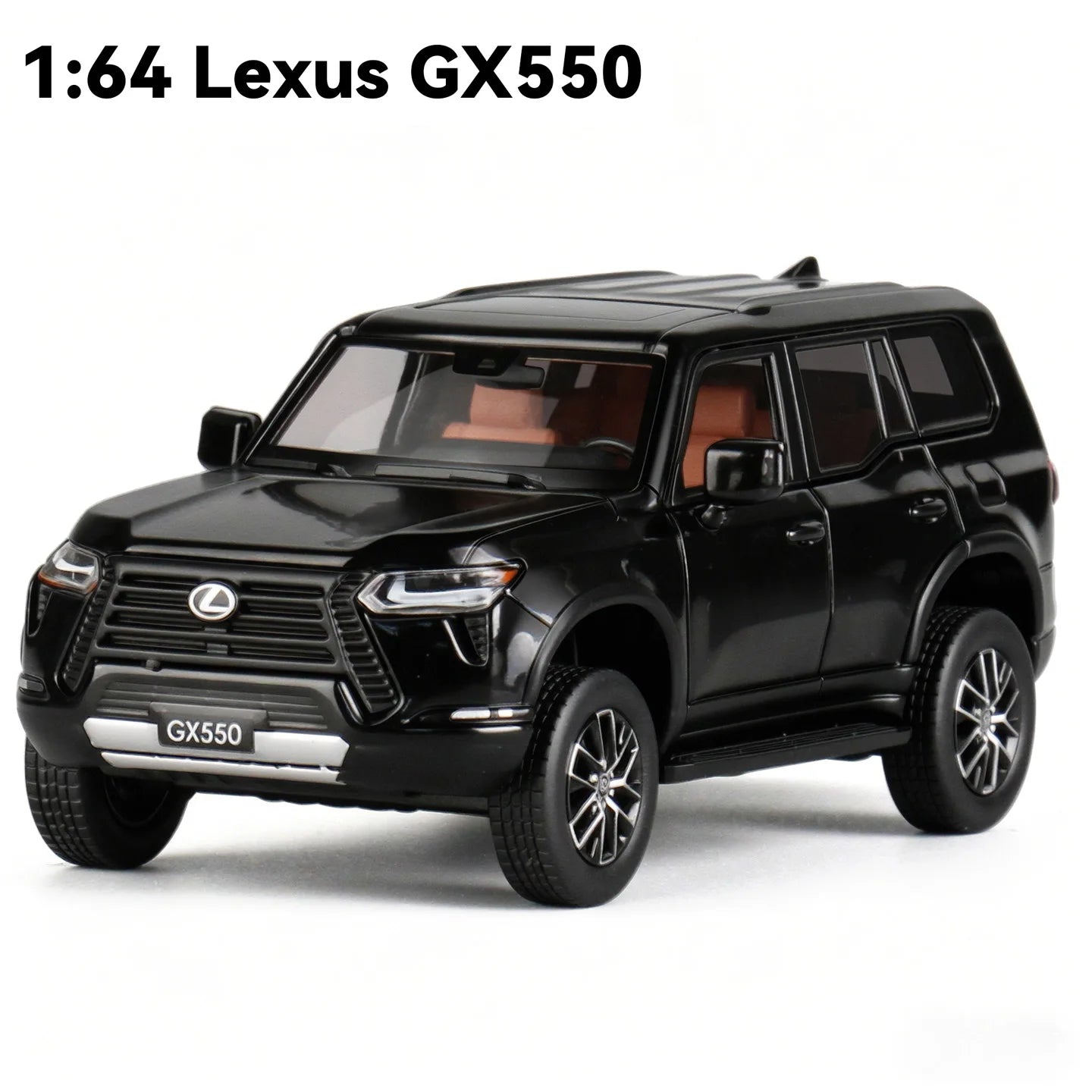 1:64 Lexus GX550 Off-road SUV Alloy Diecast Car Model Static Mini Metal Vehicle Replica Collectible Toy For Car Fans Desk Decor