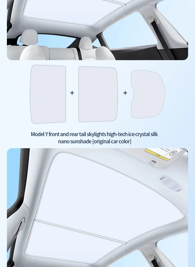 For BYD Denza B5 Formula Leopard 5 Suede Fabric Sunroof Sunshade, UV Protection Heat Insulation Electrostatic Adsorption