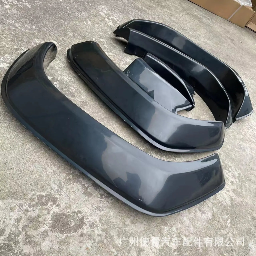 For Toyota Hilux Rocco 2021 Model Car Modification, Original Car Widened Wheel Arches In Black