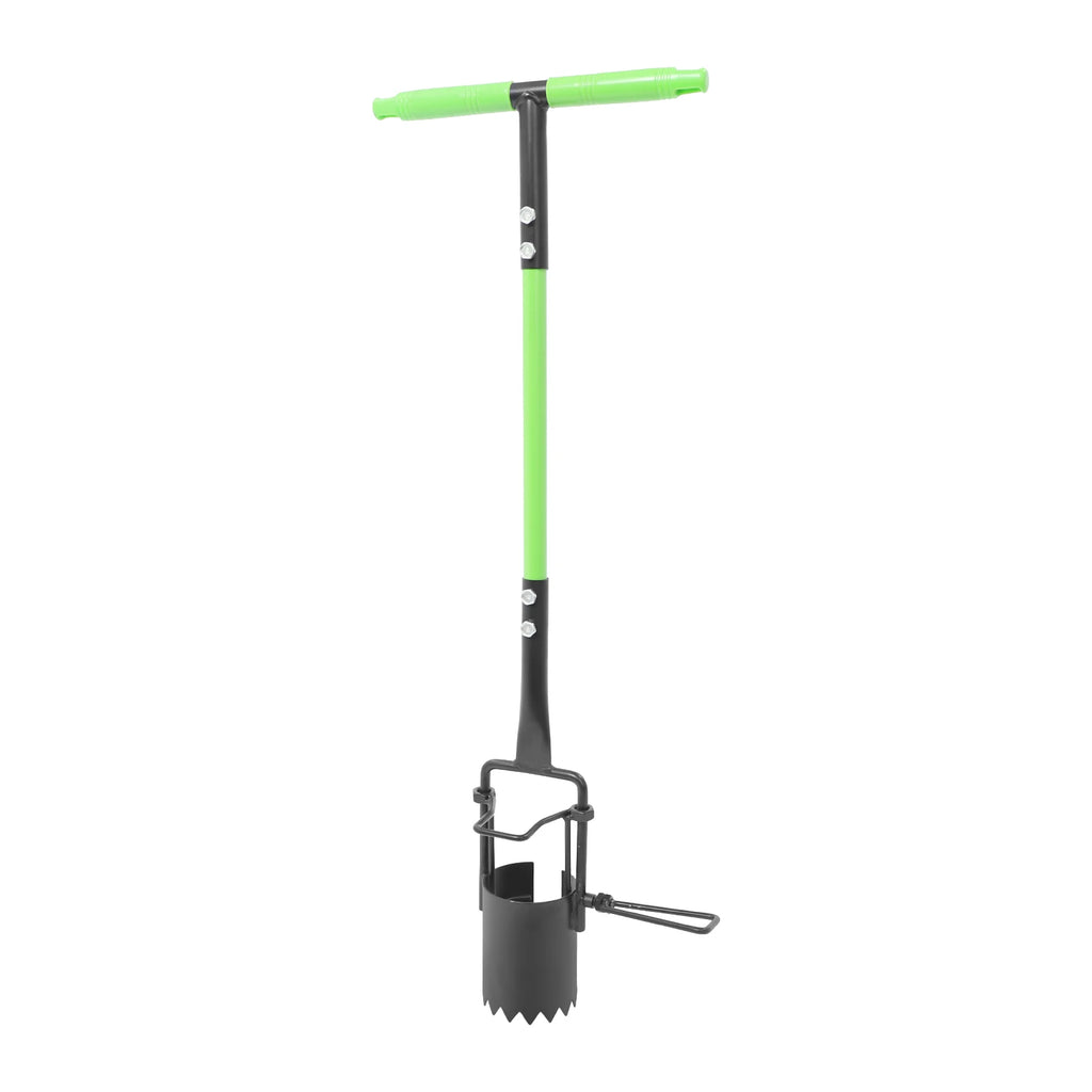 Utensile manuale per piantare bulbi da prato con base seghettata, profondità massima di scavo di 9,4 cm per scavare buche adeguate