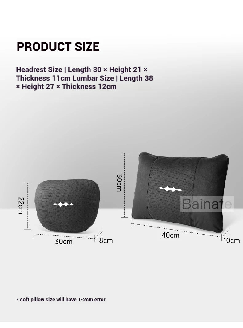 Suitable For Byd Equation Leopard 5/8 2024 2025 3 7 Car Neck Pillow Waist pillow Car Headrest Neck Support Seat Car Accessories