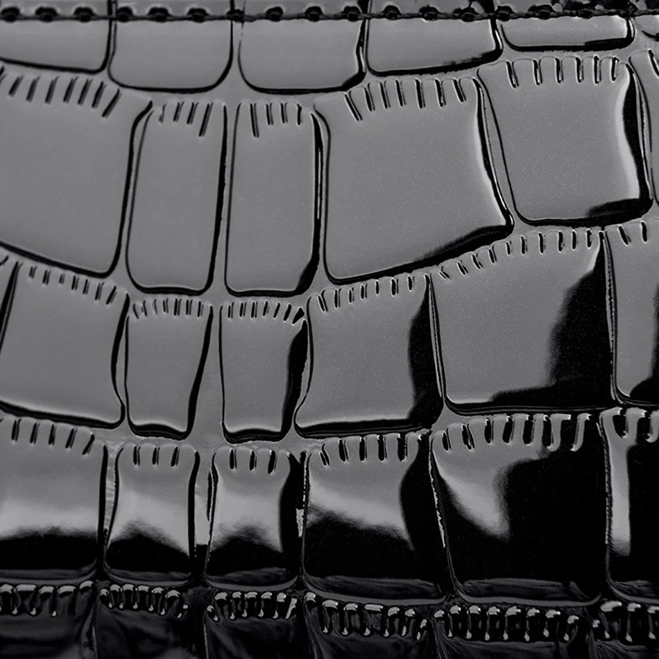 Borsa da donna in pelle di coccodrillo, nuova moda 2024, borse a tracolla da donna di lusso firmate, borsa da ragazza retrò alla moda, portafoglio Bolsas