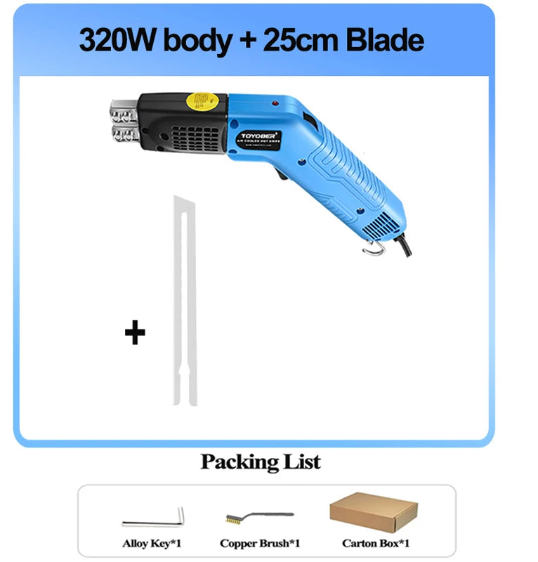 Macchina Utensile Taglierina a Caldo ad Aria Fredda per Taglio di Gommapiuma, Scanalature, Scanalature, Polistirolo, Tessuto, Corda, Coltello Riscaldante Elettrico a Caldo