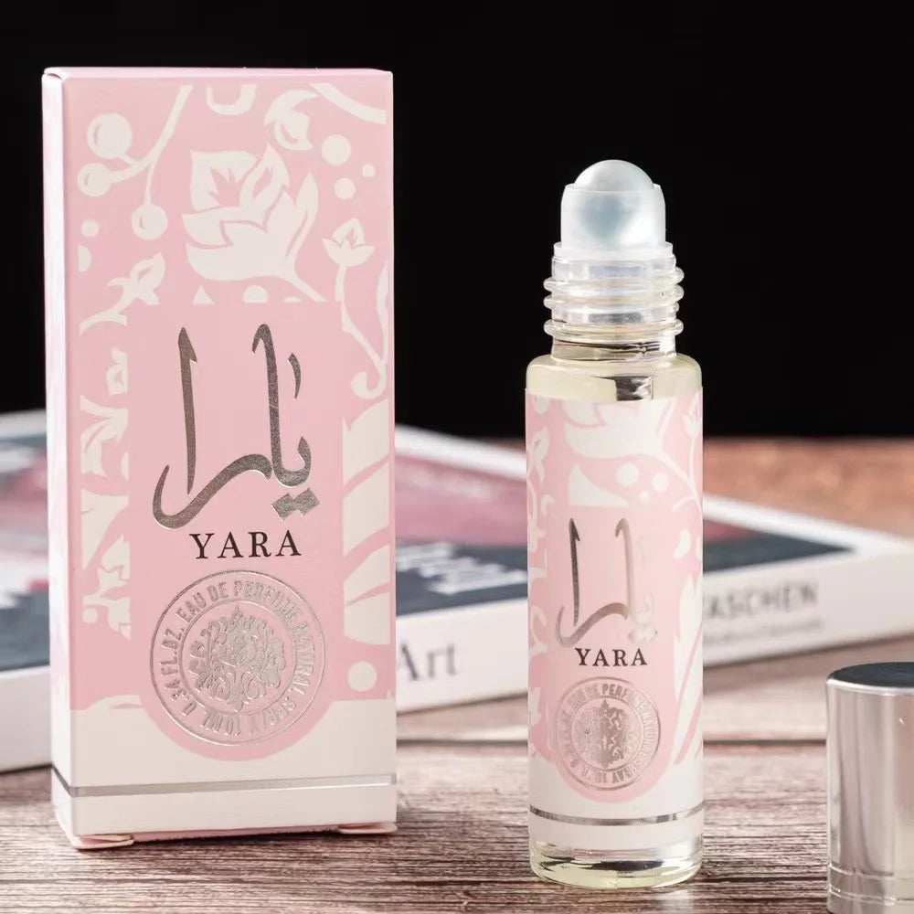 10 ml YARA Roll-On Geur, Unisex Langhoudende Lichte Geur, Midden-Oosterse Stijl Eau de Parfum Olie