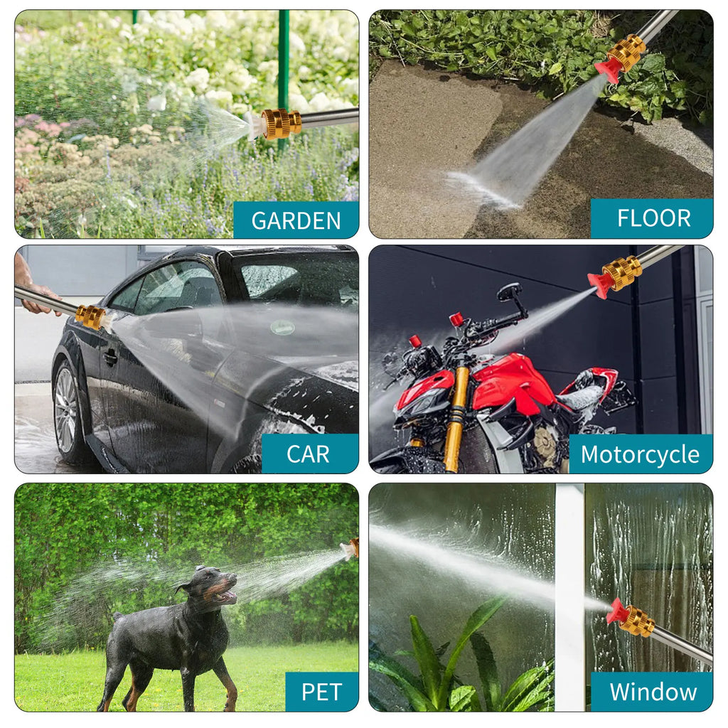 200Bar Elektrische Hogedrukreiniger Spuitpistool 2500W Draadloze Autoreiniger Tuin Gereedschap Voor Makita 21V Accu