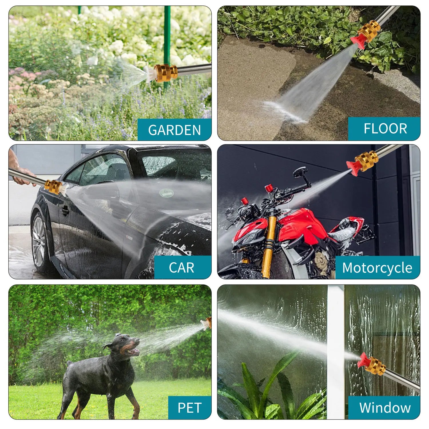 200Bar Elektrische Hogedrukreiniger Spuitpistool 2500W Draadloze Autoreiniger Tuin Gereedschap Voor Makita 21V Accu