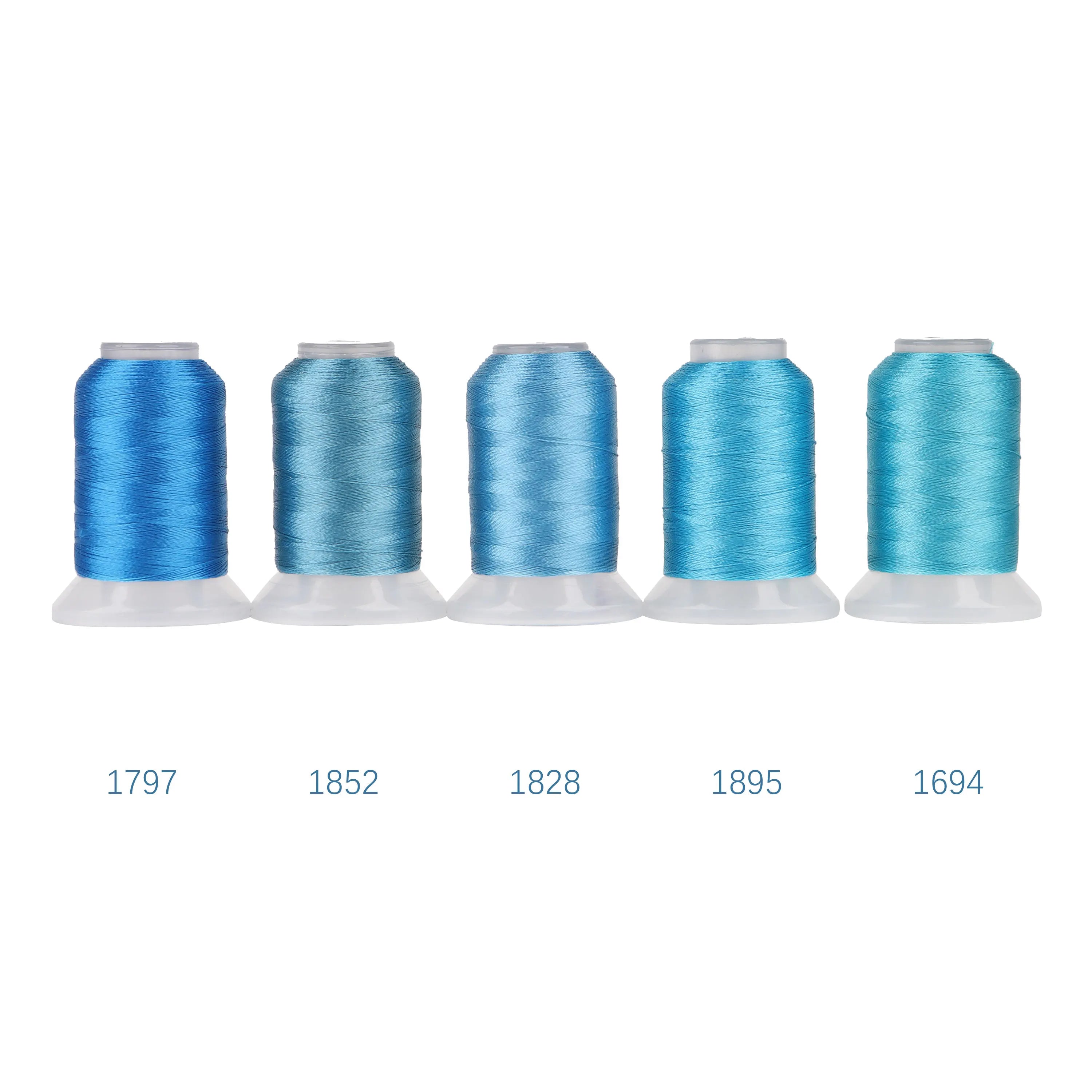 80 Nuovi Colori Madeira Set Premium Filato da Ricamo in Poliestere 40WT 500M Ogni Bobina Macchine Domestiche Brother Babylock Janome Singer