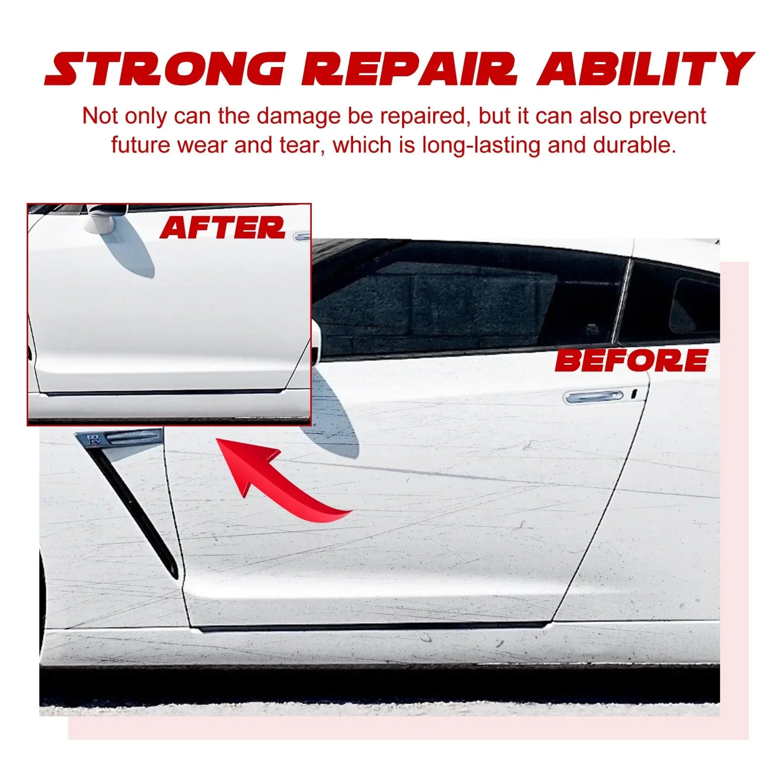 Graphene Nano Ceramic Car Coating Kit - Universal Professional Car Beauty, High Gloss Car Paint Protection, Long-Lasting Gloss