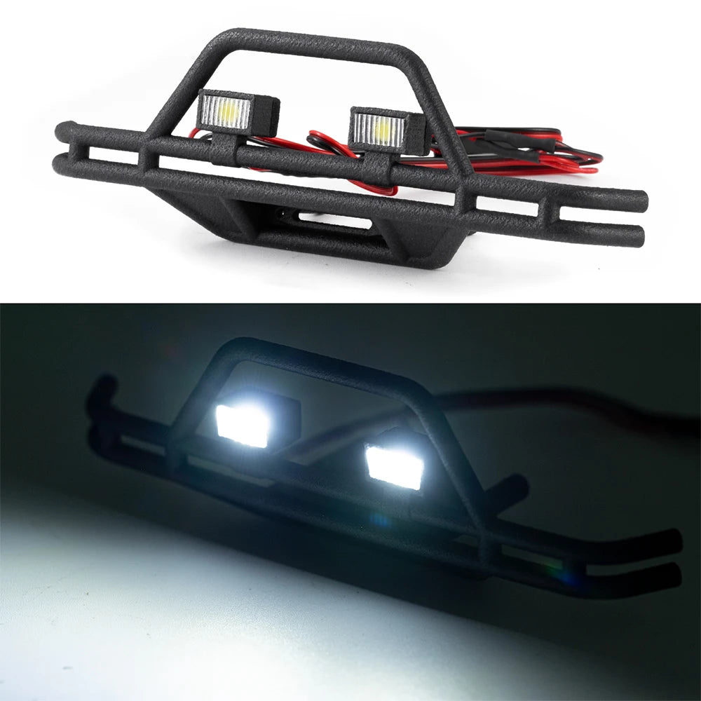 AXSPEED RC Car Roof Light Front Bumper Lights for 1/18 HPI Venture HILUX Upgrade Accessories