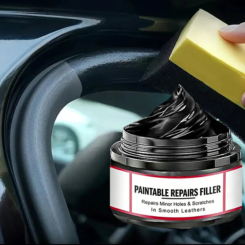 Automotive Plastic Repair Agent Car Interior Exterior Plastic Polishing Wax, Scratch Repair Anti-aging Cream, Suitable for Tires