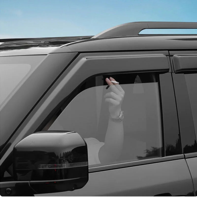 For BYD Ti7 FangChengBao Titanium 7 2026 2027 Widening and thickening waterproof rain eyebrows for car windows and rain barriers