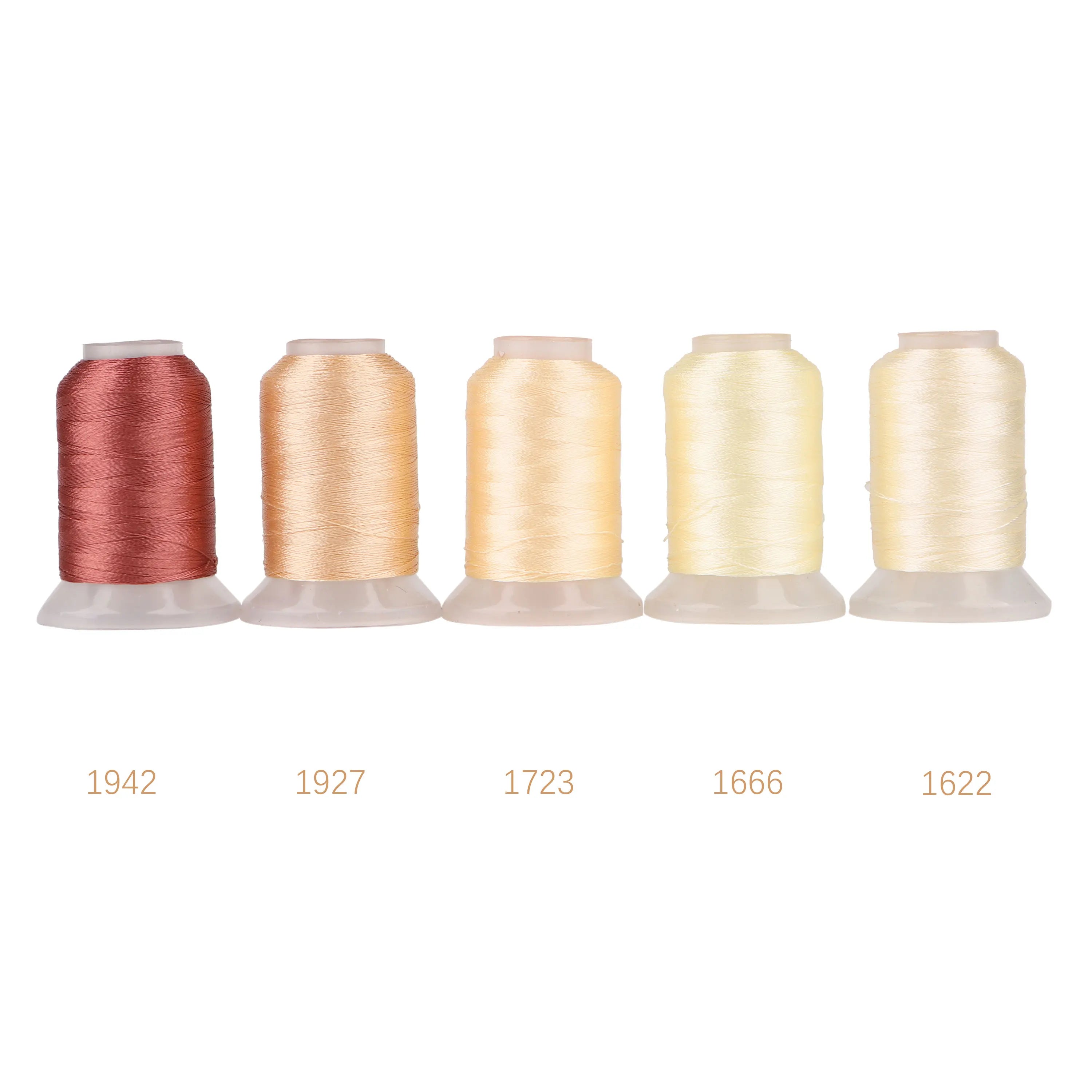 80 Nuovi Colori Madeira Set Premium Filato da Ricamo in Poliestere 40WT 500M Ogni Bobina Macchine Domestiche Brother Babylock Janome Singer