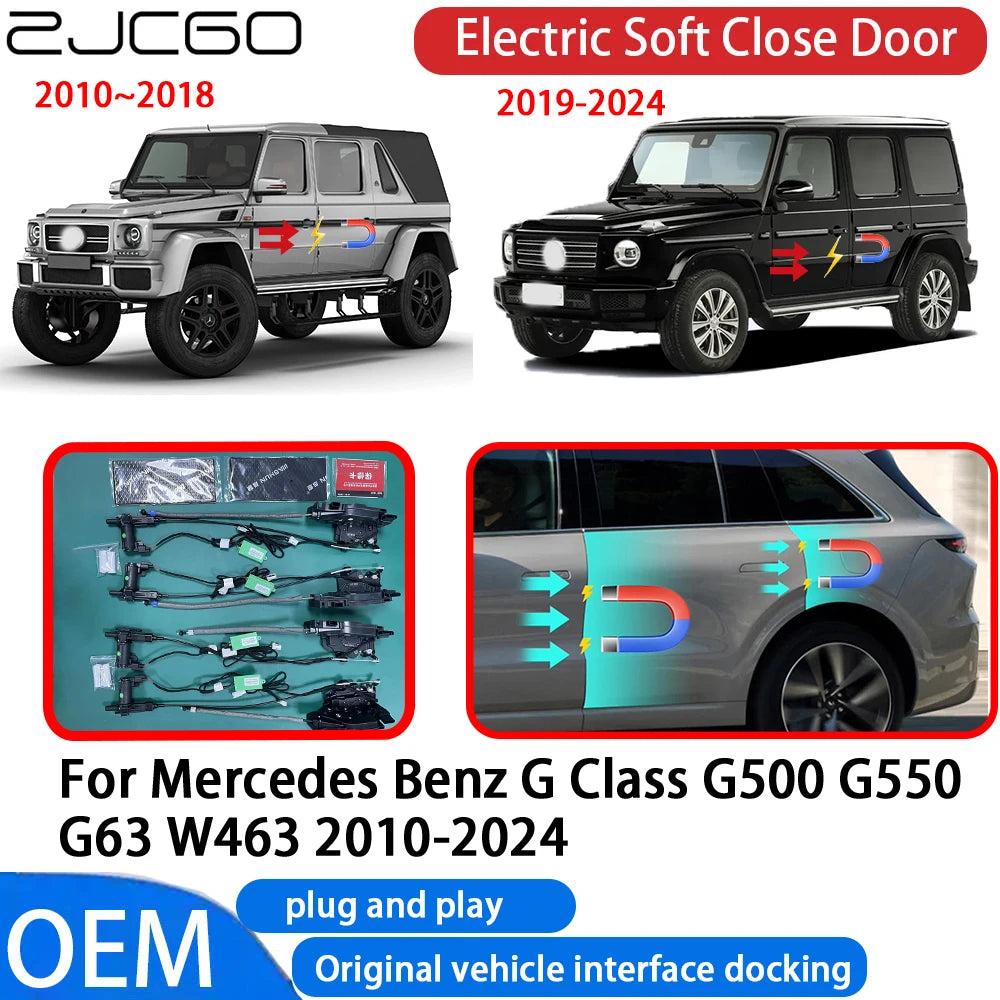 for Mercedes Benz G Class G500 G550 G63 W463 2010-2024 Car Automatic Electric Soft Close Door Closer System OEM Plug and Play