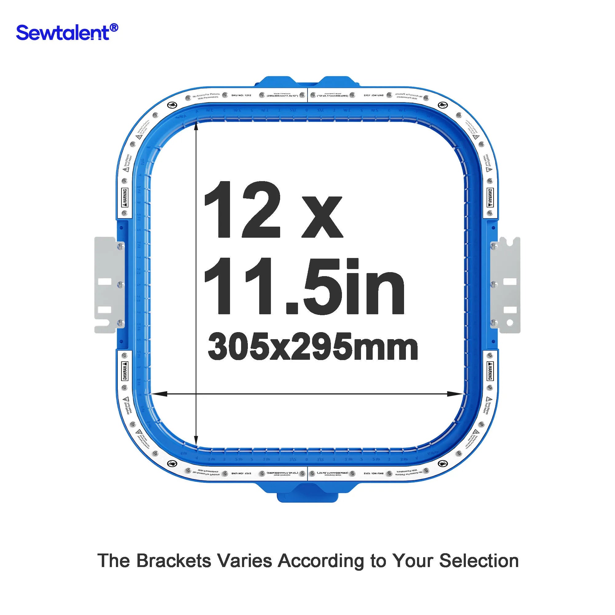 Macchina Smartstitch S-1001/S-1201/S-1501/S-1501 Ultra/S-1501 Plus/S1502 adatta per telaio da ricamo magnetico Sewtalent Mighty Hoop
