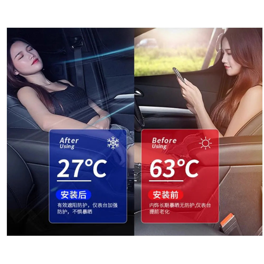 For BYD leopard 5 Denza B5 Sunshades UV Protection Curtain Sun Shade Visor Front Windshield Protector Car Accessories