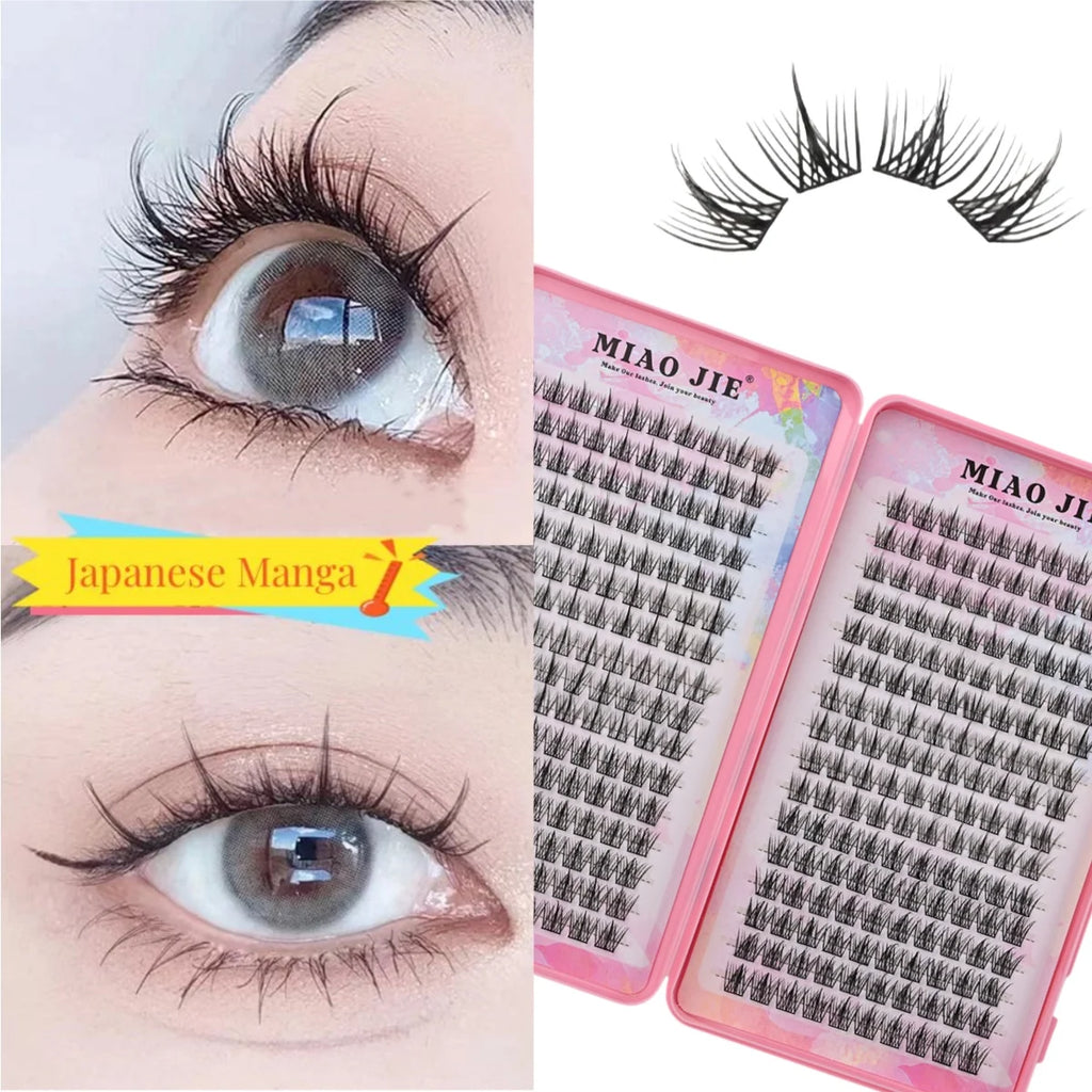 MIAOJIE Hoge Kwaliteit Beauty Wimperboek 32 Rijen Wimpers 384 Stuks Wimperclusters