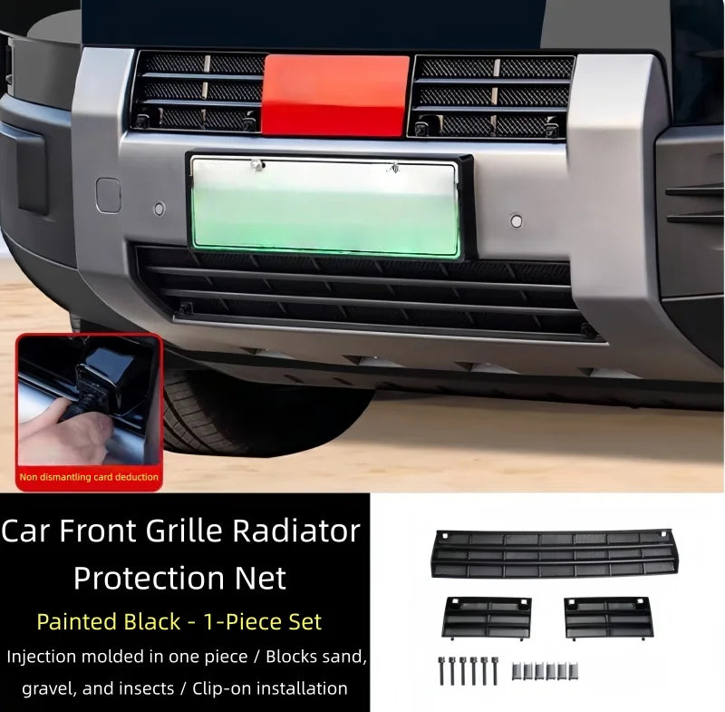 Car Front Grille Radiator Protection Net Fit for BYD Leopard 7 Titanium 7 Modified Original Car High Air Volume Insect Screen