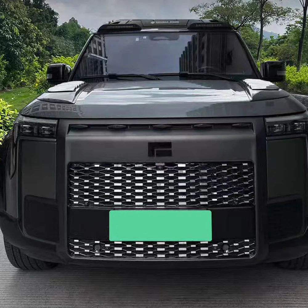 BOMP Insect Proof Net Full Sky Star Non Removable Front Grille Water Tank Cooler Filter Screen For BAIC Jishi Polestone 01 Rox 0