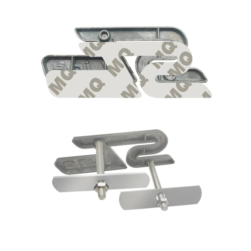 3D Metal ST Line Head Front Grille Car Emblem Badge Chrome Sticker for FORD ST Focus x 2 3 Kuga FIESTA MONDEO Auto Car Styling