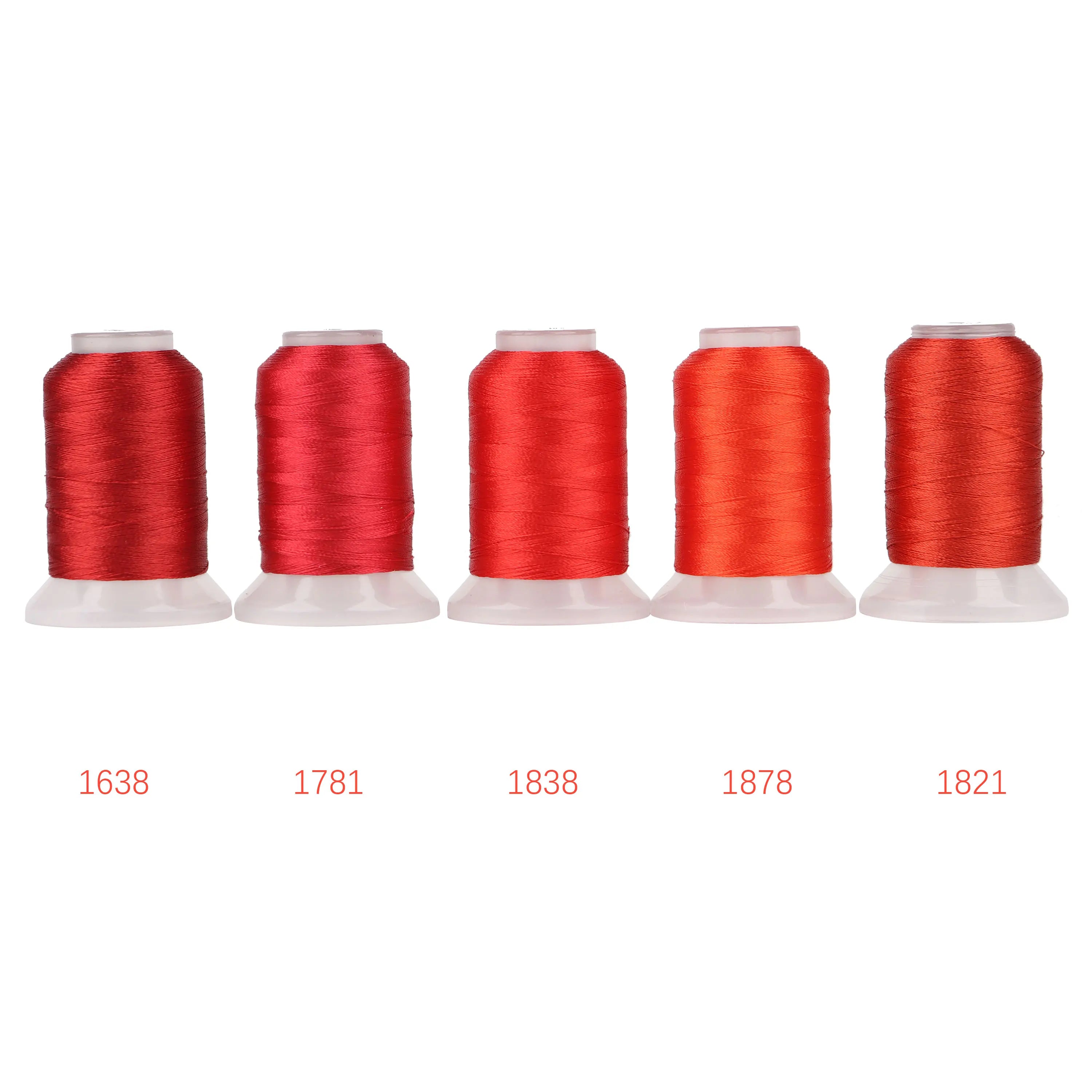 80 Nuovi Colori Madeira Set Premium Filato da Ricamo in Poliestere 40WT 500M Ogni Bobina Macchine Domestiche Brother Babylock Janome Singer