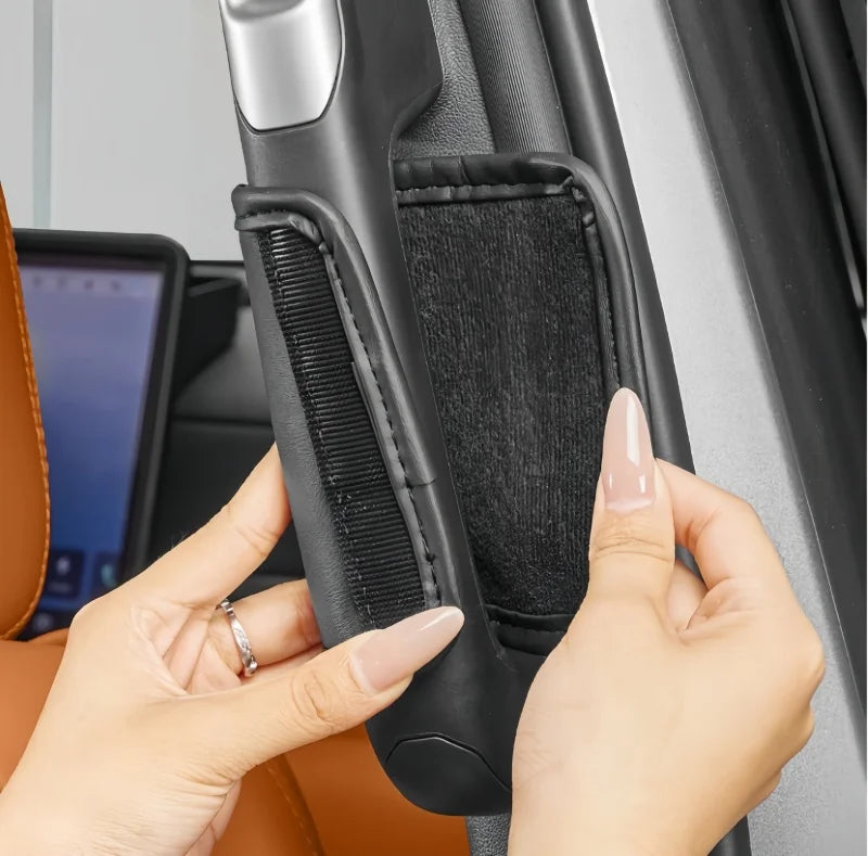 Auto Car Door Handle Protecter Cover Fit for BYD Leopard 7 Titanium 7 Modified Car B-pillar Handle Protection Cover Upgrade Part