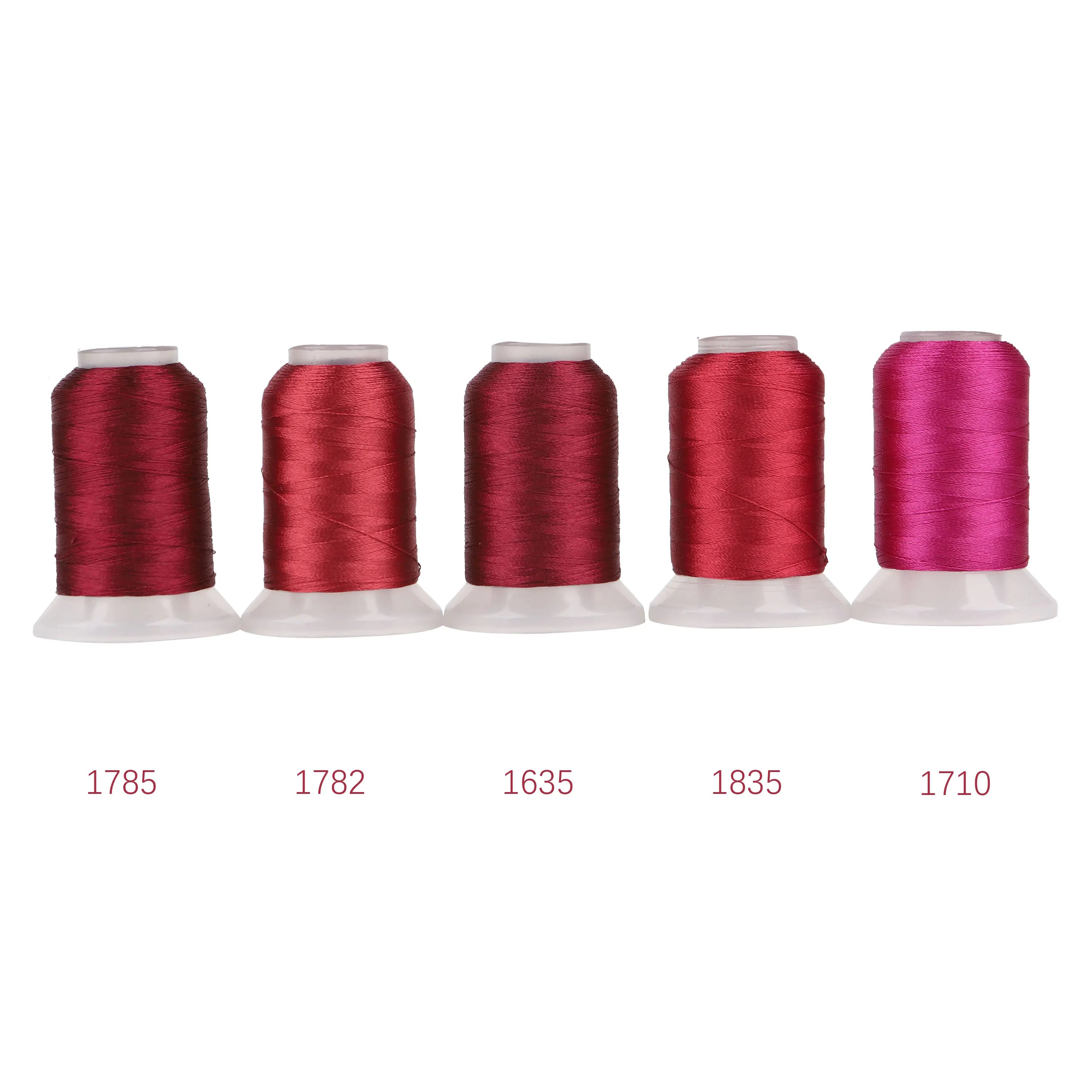 80 Nuovi Colori Madeira Set Premium Filato da Ricamo in Poliestere 40WT 500M Ogni Bobina Macchine Domestiche Brother Babylock Janome Singer