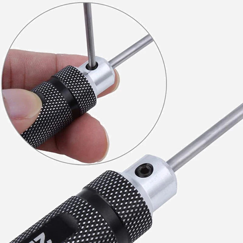 H0.9-3mm inbussleutels 0.9/1.5/2.0/2.5/3mm inbus-schroevendraaiers voor RC Helikopter Drone Vliegtuig Model Reparatie Gereedschap