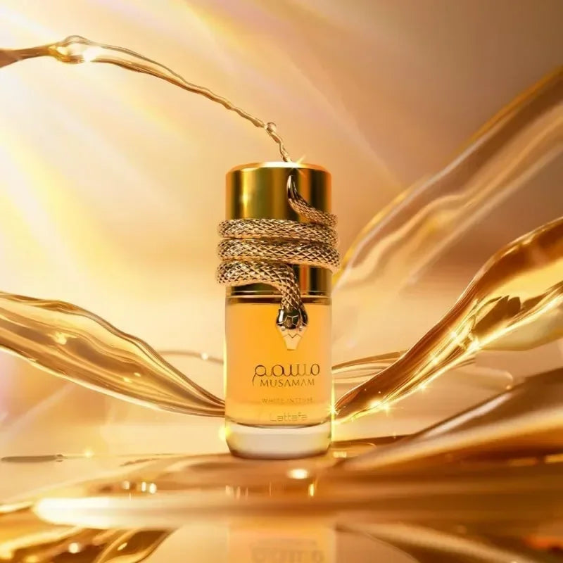 Eau de Parfum Arabo di Lusso con Design a Serpente Lunga Durata Profumo Legnoso Floreale per Donna Uomo Spray Profumato Esotico Elegante