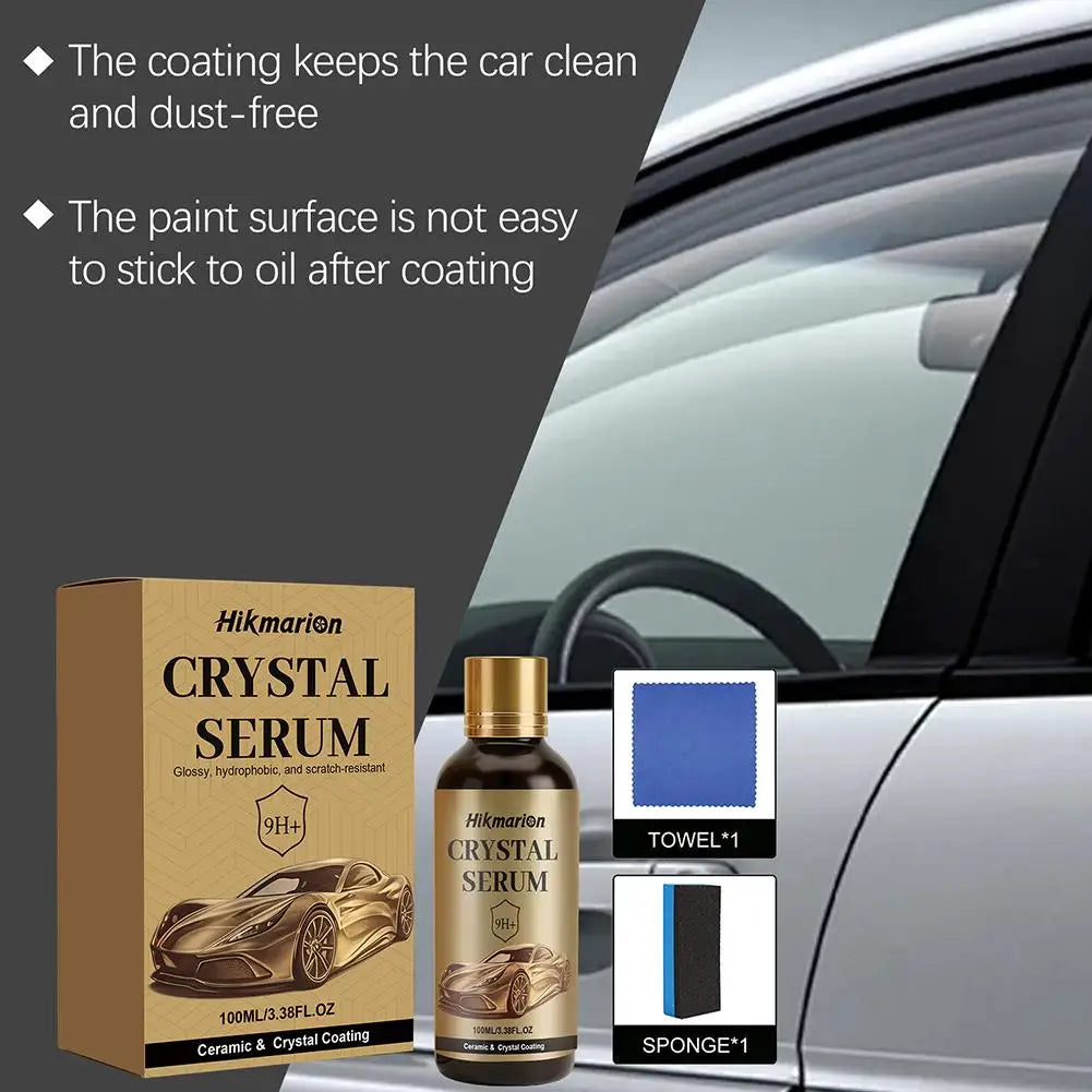 Car Ceramic Coating – 9H Hardness & Hydrophobic