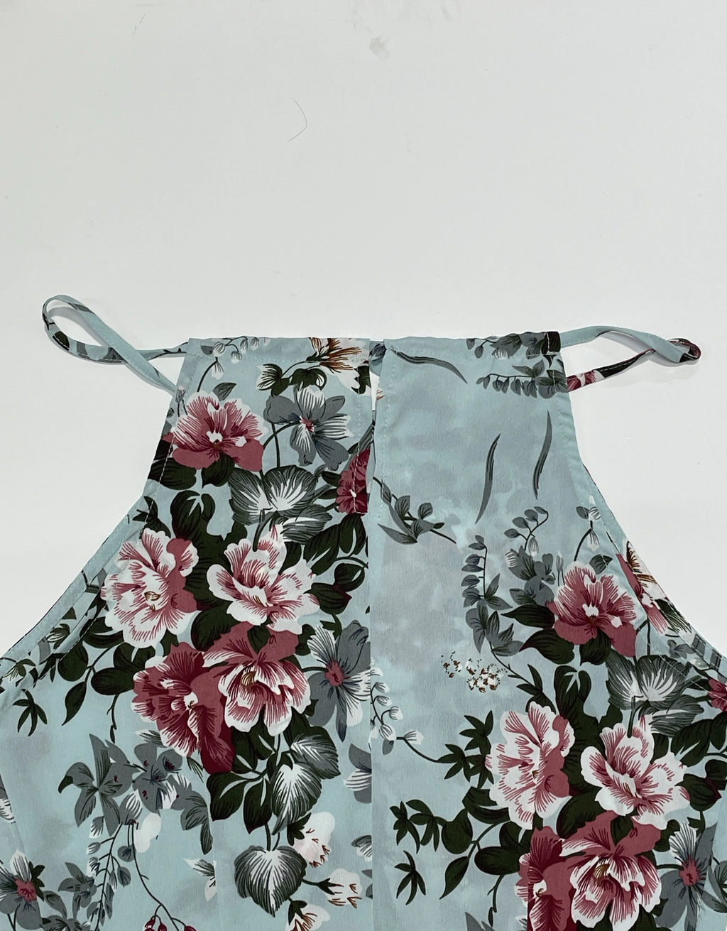 Bloemenprint Hoge Split Dij Halterjurk voor Dames - Zomer Mouwloos Sexy Nauwsluitende Strandfeest Clubkleding